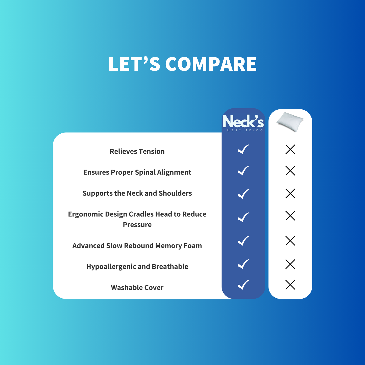 Neck's Best Thing - Orthopaedic Pillow